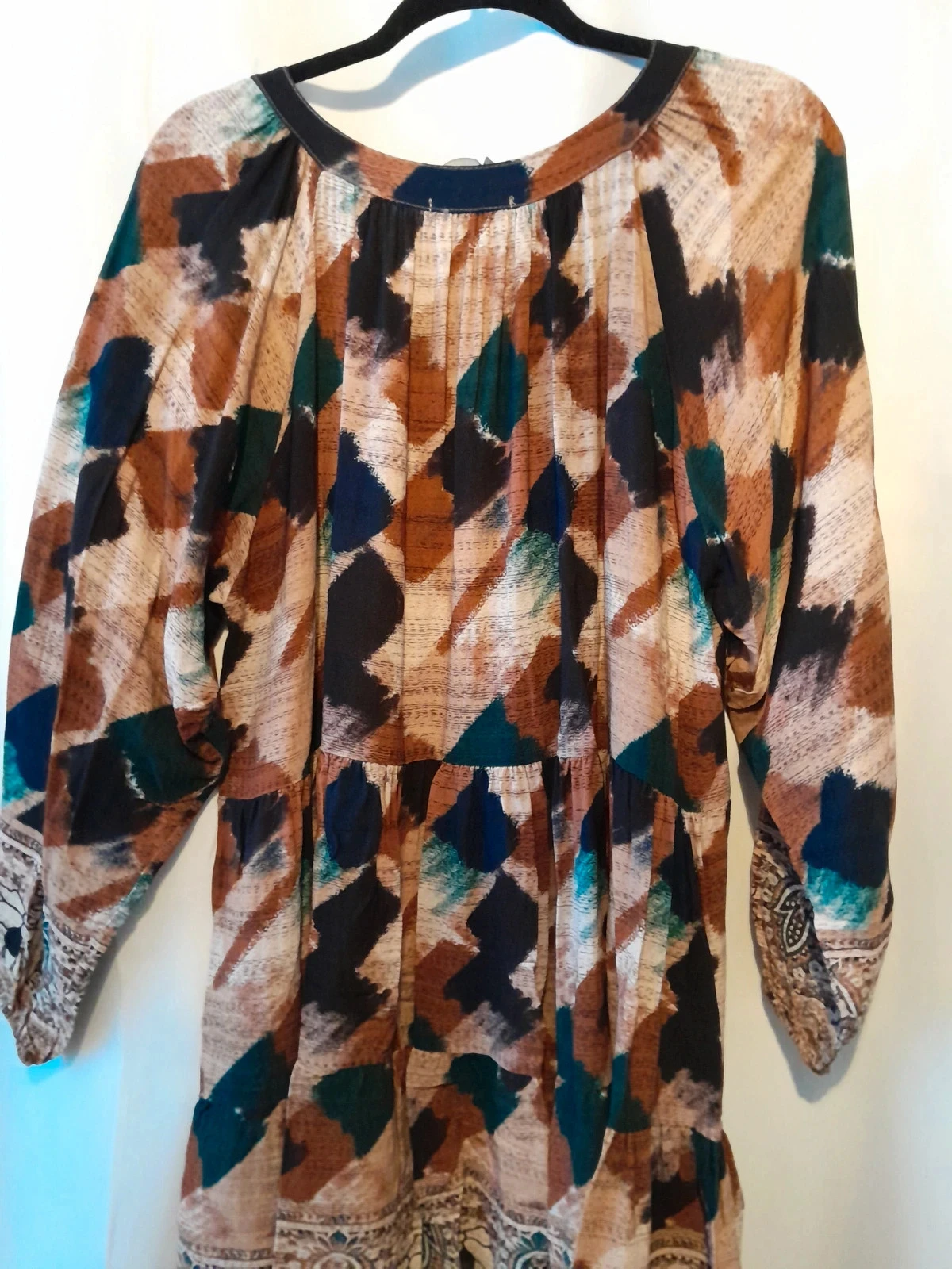 Korte jurk, boho-chic geïnspireerd, Merk Betty & Co. One Size – photo 8